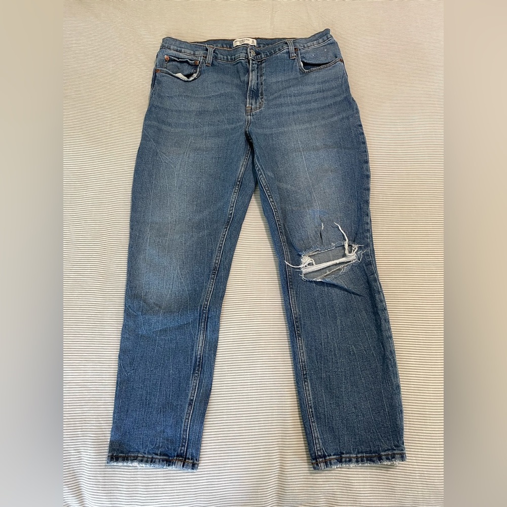 Abercrombie Curve Love Skinny High Rise jean